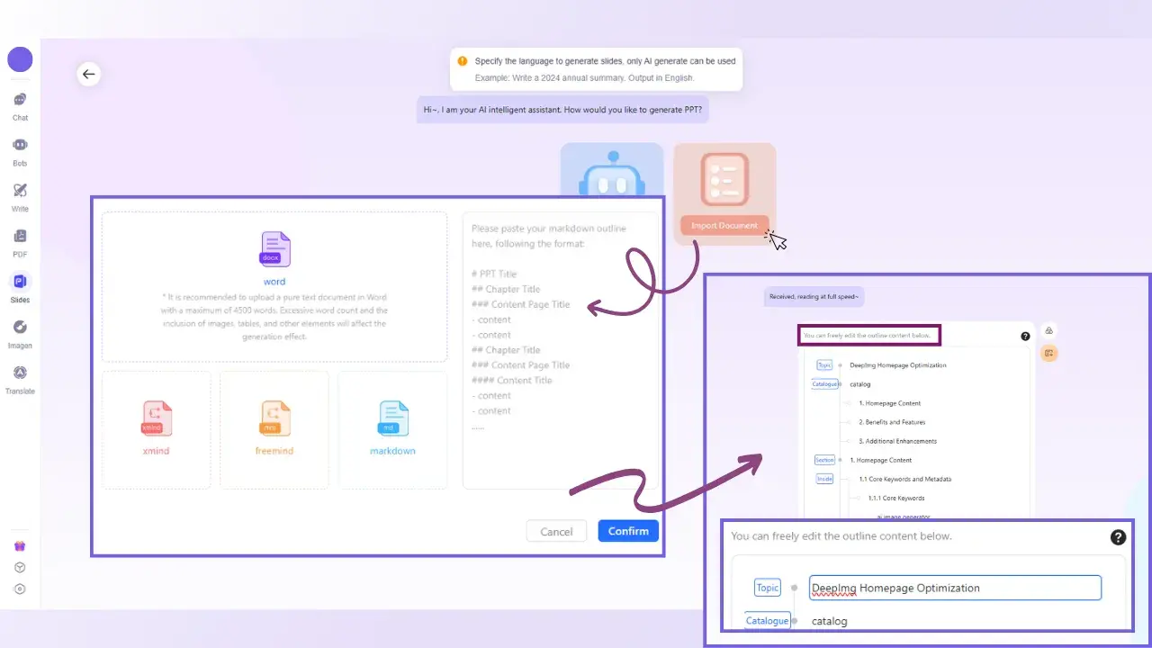 Document-Generated Presentation