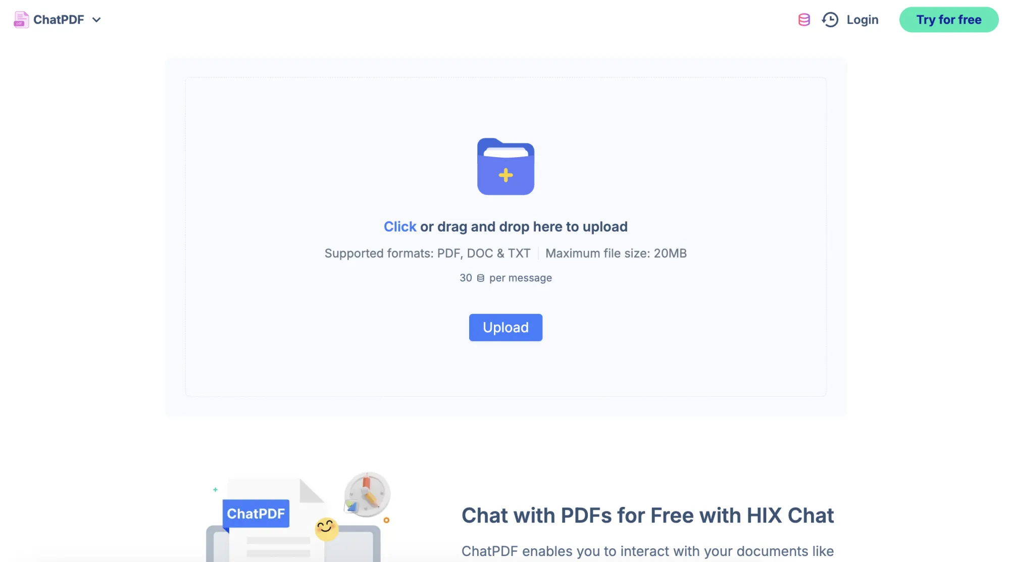 chat with your pdf