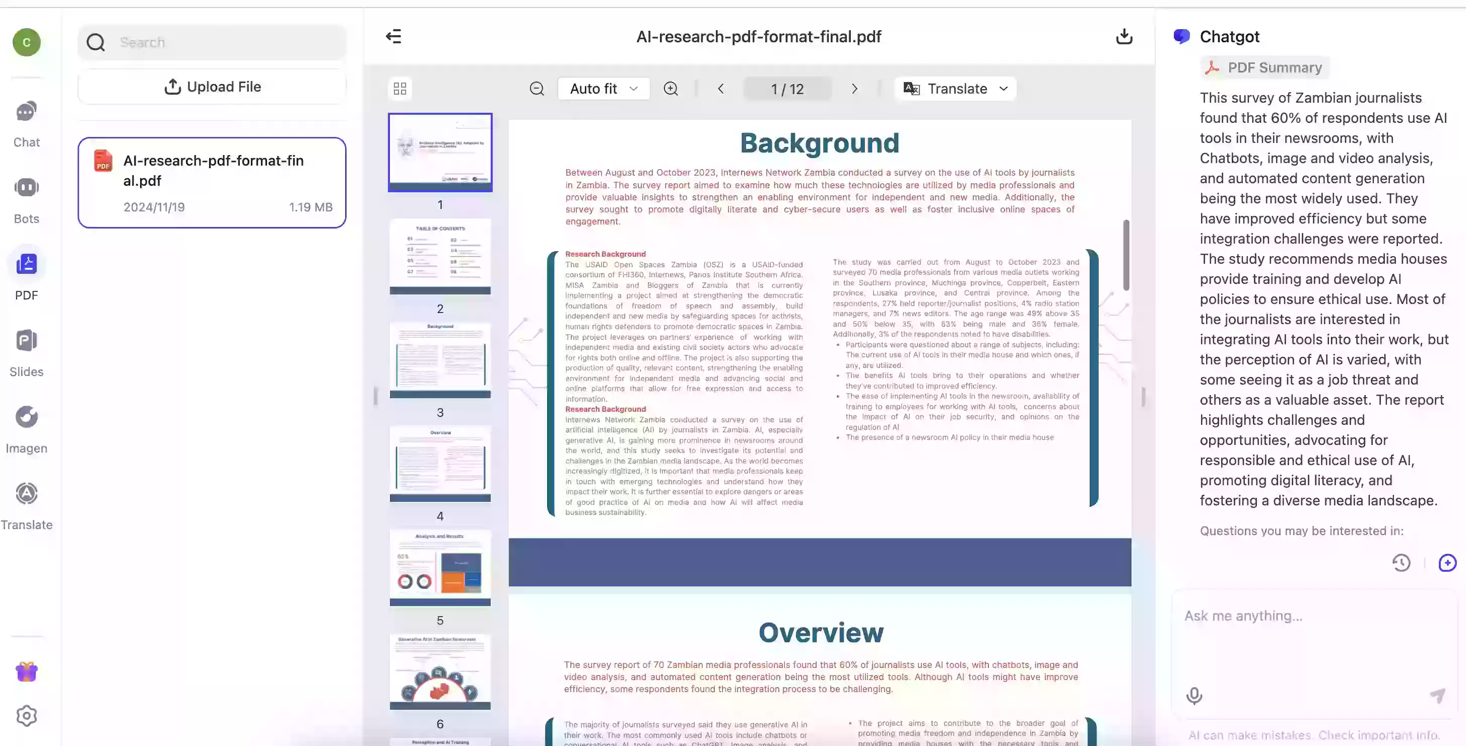 chat with pdf